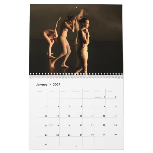 Alchemy Dance Company Calendar Kalender (Jan 2027)