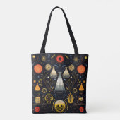 Alchemy Dark Magic Fantasy Tote Bag (Achterkant)