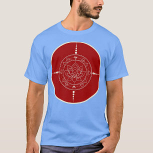 Alchemy Design 8 Red en Gold Circle T-shirt