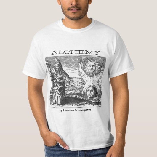 Alchemy door Hermes Trismegistus (Inleiding) T-shirt (Voorkant)