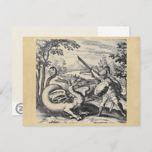 Alchemy Dragon Briefkaart (Voorkant / Achterkant)