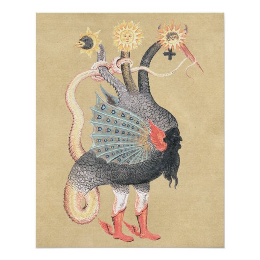 Alchemy Dragon Color Perfect Poster (Voorkant)