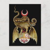 Alchemy Dragon  Illustratie Briefkaart (Voorkant)