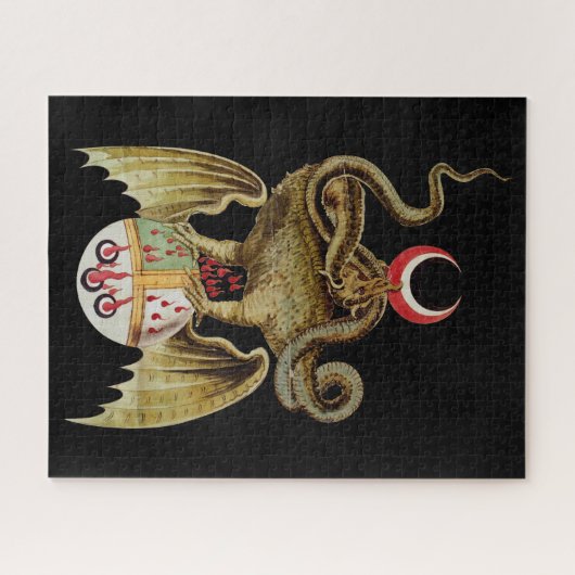 Alchemy Dragon  Illustratie Legpuzzel (Horizontaal)