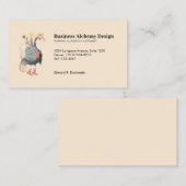 Alchemy Dragon Visitekaartje (Voorkant / Achterkant)