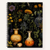 Alchemy Fantasy Flowers Notitieboek (Voorkant)