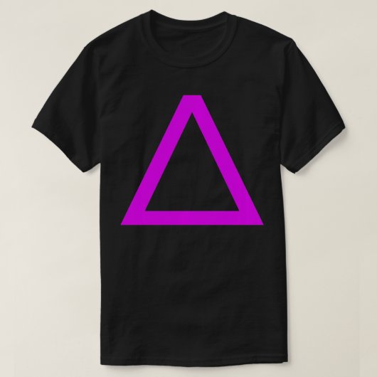 Alchemy FireDriehoek Roze T-shirt (Design voorkant)
