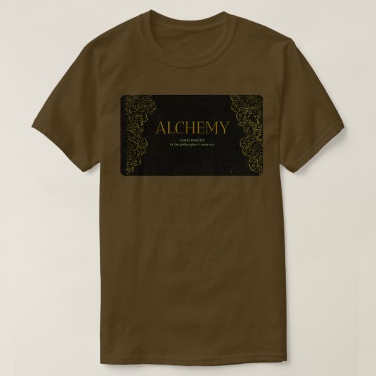 Alchemy Gold T-shirt (Design voorkant)