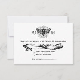 Alchemy Gothic RSVP Card