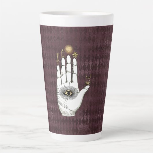 Alchemy Hand of Mysteries Latte Mok (Voorkant)