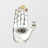  Alchemy Hand of Mysteries Raamsticker (Vel)
