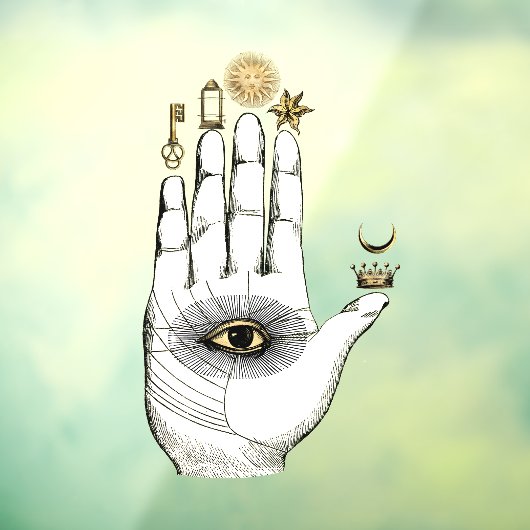  Alchemy Hand of Mysteries Raamsticker (Vel 3)