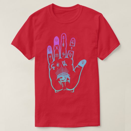 Alchemy hand t-shirt (Design voorkant)
