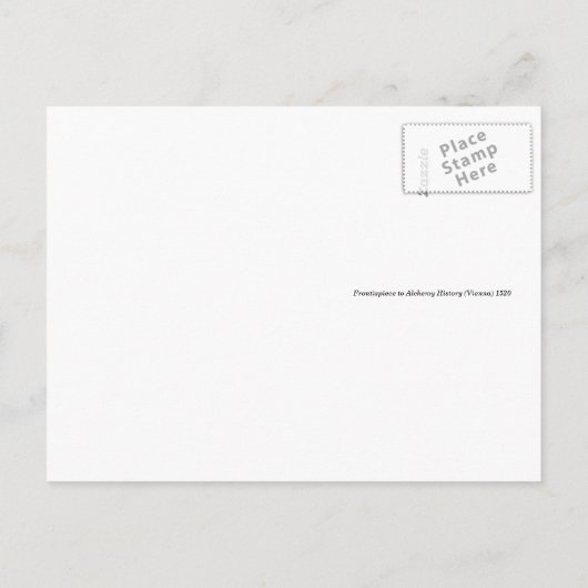 Alchemy History briefkaart (Achterkant)