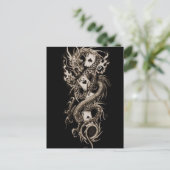 Alchemy Imperial Dragon Briefkaart (Staand voorkant)