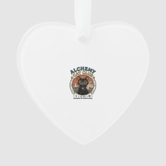 Alchemy Kat Kattenliefhebber Cadeau - Alchemy Cat Ornament (voorkant)