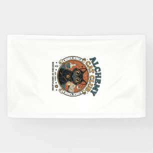 Alchemy Kat Kattenliefhebber Cadeau - Alchemy Cat Spandoek