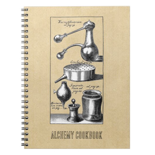 Alchemy Lab Cookbook Journal Notitieboek (Voorkant)