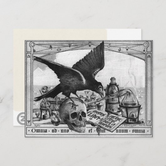 Alchemy Laboratory Companions Briefkaart (Voorkant / Achterkant)