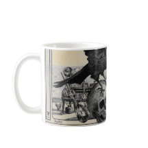 Alchemy Laboratory Raven and Human Skull