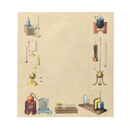Alchemy Laboratory Tools for the Great Work Notitieblok (Voorkant)