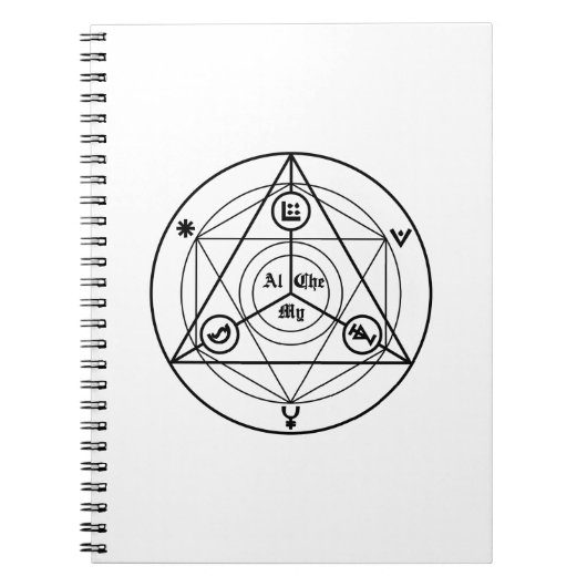 Alchemy manifest notitieboek (Voorkant)