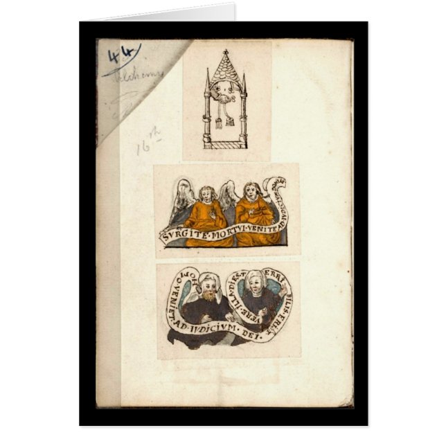 Alchemy Notebook van Johann Grasshoff 1620 Bord 1 (Voorkant)