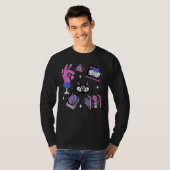 Alchemy Occult Witch Wizard Mystic Magic 1 T-shirt (Voorkant volledig)