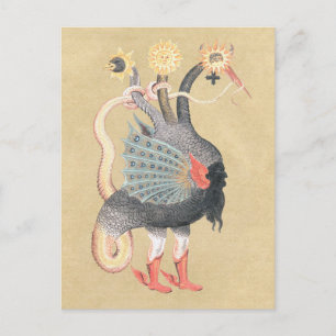 Alchemy Python Dragon Color Briefkaart