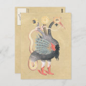 Alchemy Python Dragon Color Briefkaart (Voorkant / Achterkant)