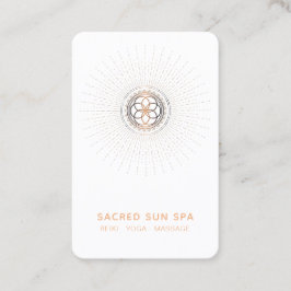 *~* Alchemy Sacred Geometry Shaman Mandala Visitekaartje