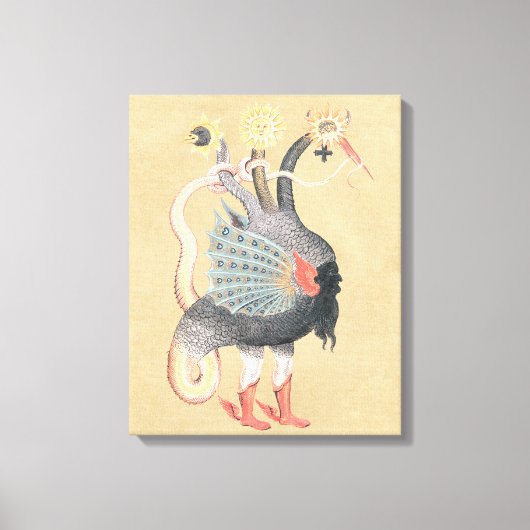 Alchemy Serpent Color Canvas Afdruk (Voorkant)