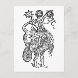 Alchemy Serpent Symbool Briefkaart