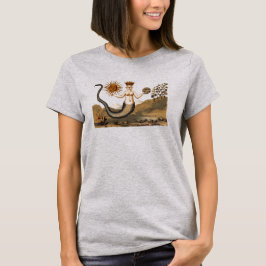 Alchemy Snake Woman met drie vlakken T-shirt