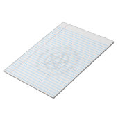 Alchemy Symbol Pentacle Wiccan Legal Notitieblok (Schuin)