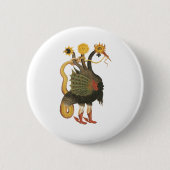 Alchemy Symbol Ronde Button 5,7 Cm (Voorkant)