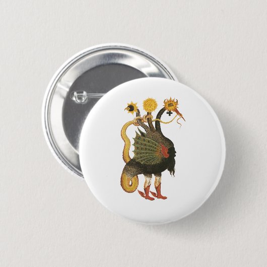 Alchemy Symbol Ronde Button 5,7 Cm (Voorkant /achterkant)