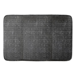Alchemy Symbolen Black Blackboard-alkbord Badmat