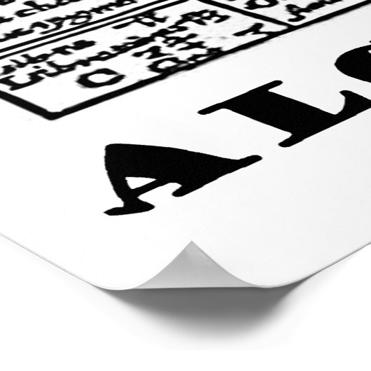 Alchemy Table Poster (Hoek)