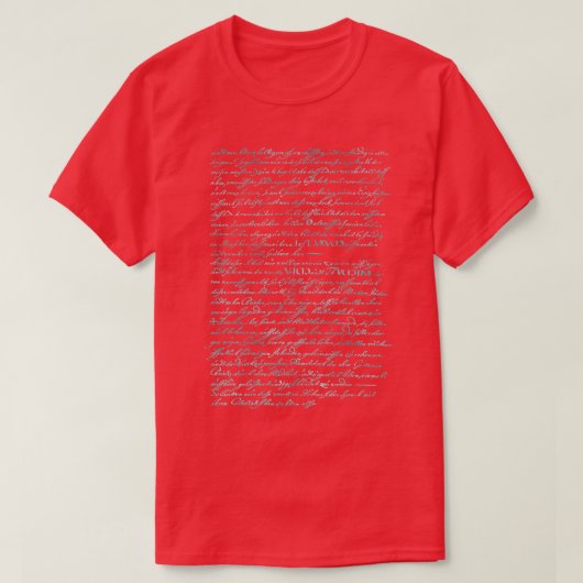 Alchemy Text Ancient Chemistry T-shirt (Design voorkant)