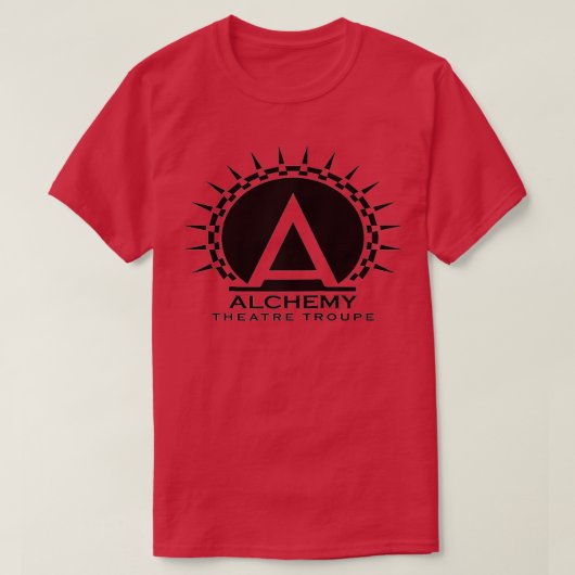 Alchemy Theater Troupe Raglan Baseball T-shirt (Design voorkant)