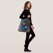 "Alchemy" van Ramona Dumitrescu Crossbody Tas (Op model)