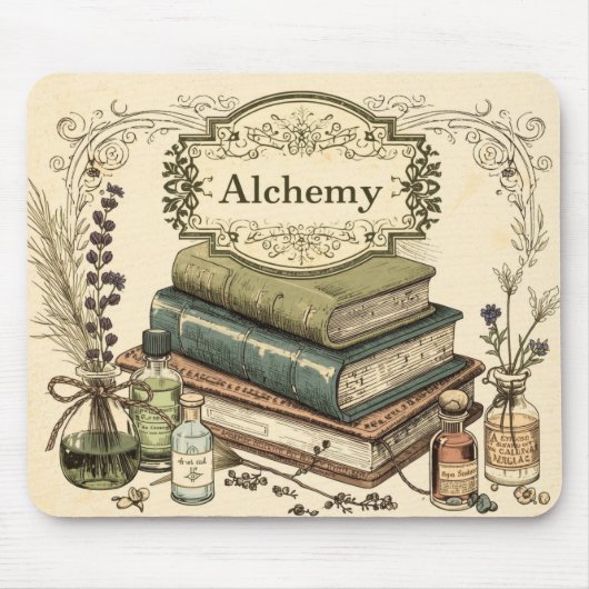 Alchemy – Vintage Academia Muismat (Voorkant)