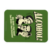 Alchohol: Een Drink die ik goed voel Magneet (Horizontaal)