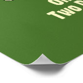 Alchohol: One Drink I feel Good Poster (Hoek)