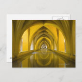 AlcÌÁzar de Provincie van van Sevilla, Sevilla, Briefkaart (Voorkant / Achterkant)