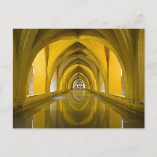 AlcÌÁzar de Provincie van van Sevilla, Sevilla, Briefkaart (Voorkant)