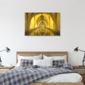 AlcÌÁzar van Sevilla, provincie Sevilla, Spanje Canvas Afdruk (Insitu (Slaapkamer))