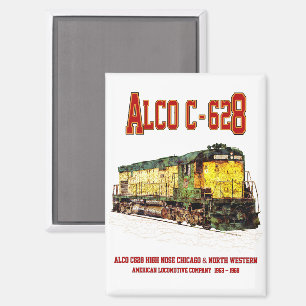 Alco C-628 alias Alco Century 628 Diesel Locomotie Magneet