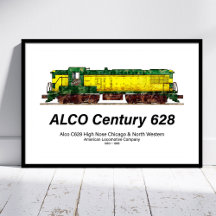 Alco C-628 ook bekend als Alco Century 628 Diesell